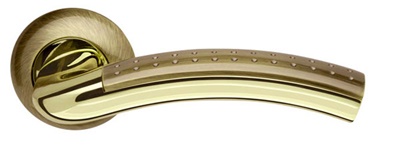 РУЧКА РАЗДЕЛЬНАЯ LIBRA LD26-1AB/GP-7 БРОНЗА/ЗОЛОТО