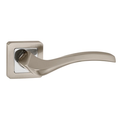 РУЧКА РАЗДЕЛЬНАЯ VESTA QR SN/CP-3 МАТОВЫЙ НИКЕЛЬ/ХРОМ