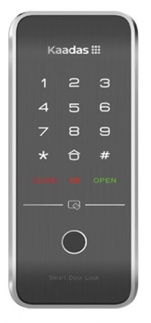 НАКЛАДНОЙ ЭЛЕКТРОННЫЙ ДВЕРНОЙ ЗАМОК С ОТПЕЧАТКОМ ПАЛЬЦА KAADAS R6-5 FINGERPRINT